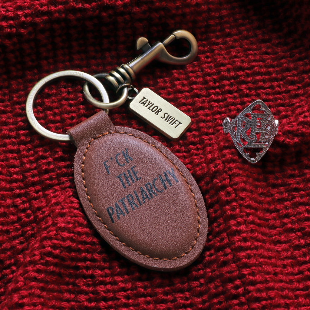 All Too Well Keychain Fuck The Patriarchy Keychain