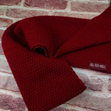 All Too Well Red Knit Scarf
