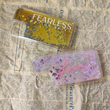 Fearless Quicksand Silicon Phone Case Golden iPhone
