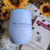 Miss Americana Laser Tumbler Cup Stainless Steel Water Bottle Vacuum Insulated Metal Thermos Flask