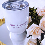 Miss Americana Laser Tumbler Cup Stainless Steel Water Bottle Vacuum Insulated Metal Thermos Flask