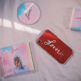 LOVER Clear Silicon Phone Case