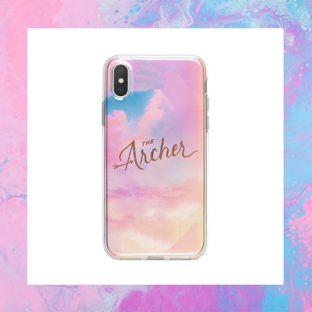 LOVER Album Cover Background The Archer Silicone Phone Case