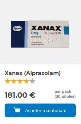 Commande de Xanax en ligne